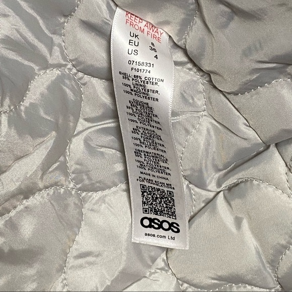 ASOS Parka Size 4 - Picture 6 of 9